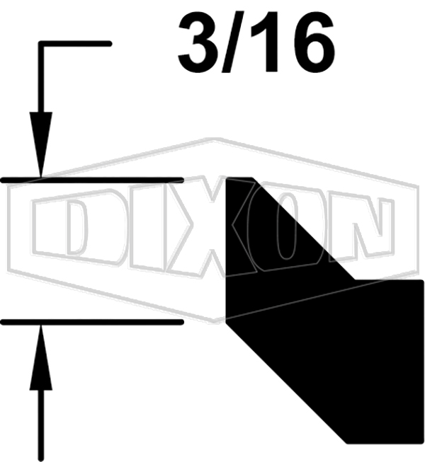 Bevel Seat Gasket